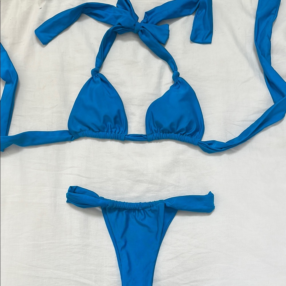 Blue Bikini Set